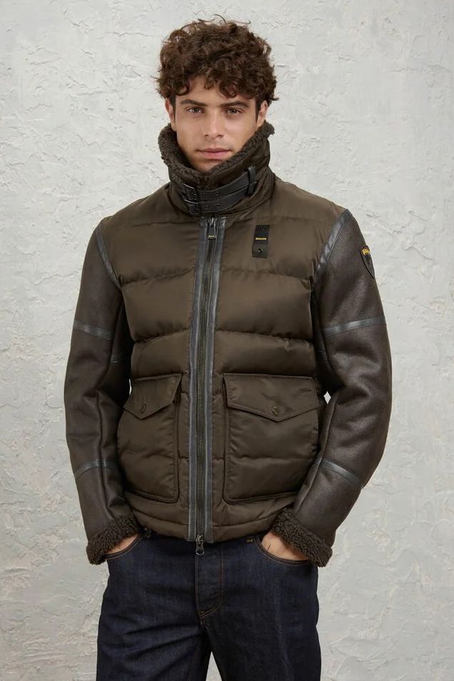 BLAUER DAUNENJACKE AMHERST