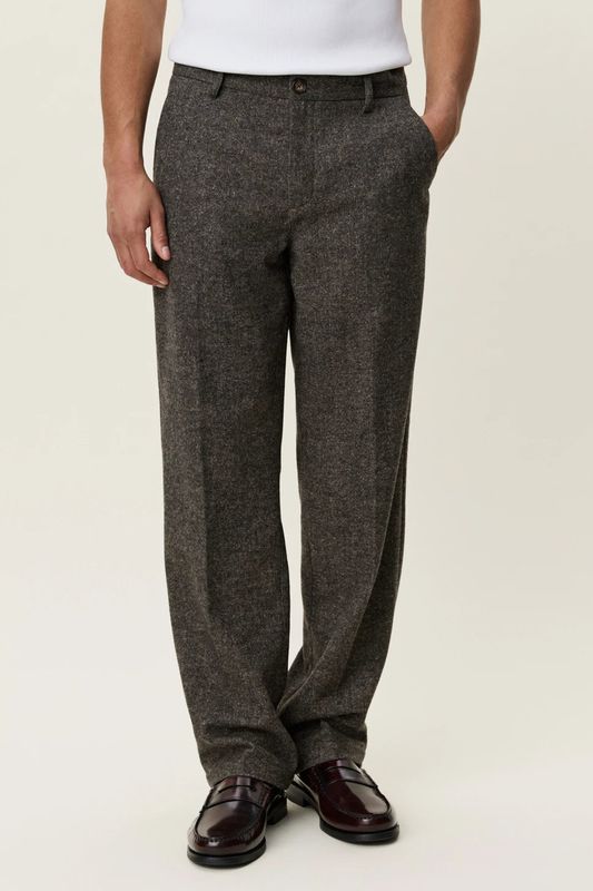 LES DEUX HOSE WOOL MELANGE SLACK