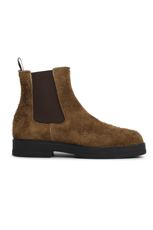 LES DEUX STIEFELETTE HAIRY SUEDE