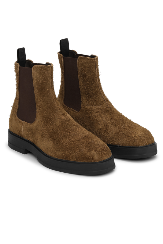 LES DEUX STIEFELETTE HAIRY SUEDE