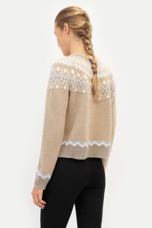 ANNA V BERG FAIR ISLE PULLI LAURA