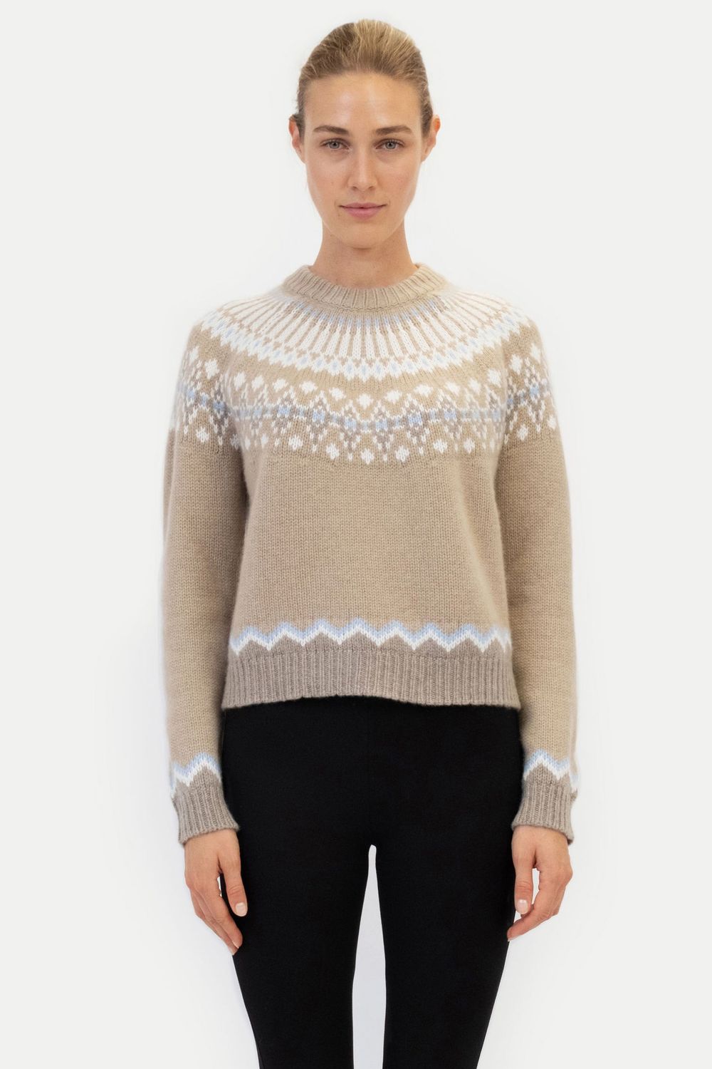 ANNA V BERG FAIR ISLE PULLI LAURA