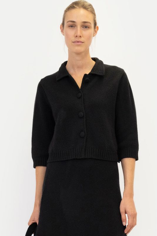 ANNA V BERG STRICK-JACKE LAURA