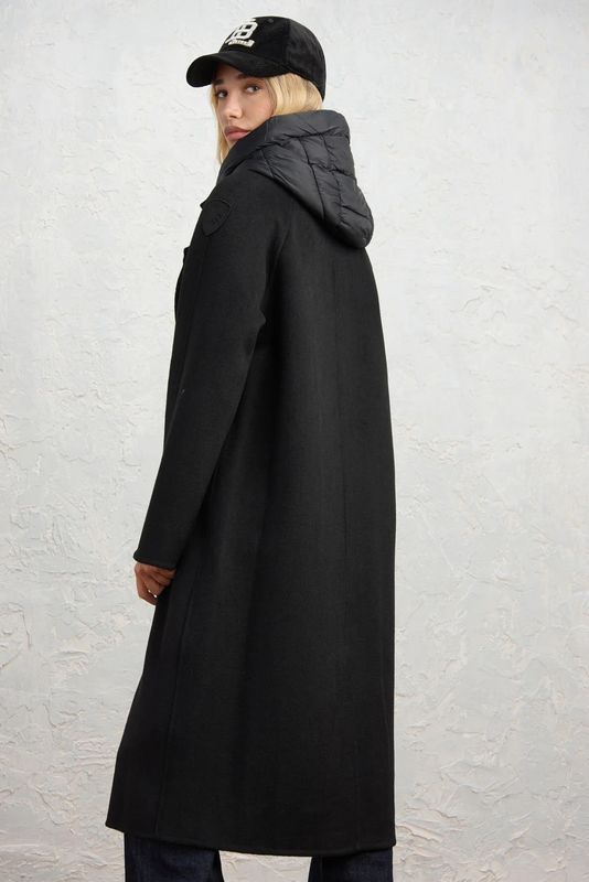 BLAUER WOLLMANTEL ROWE