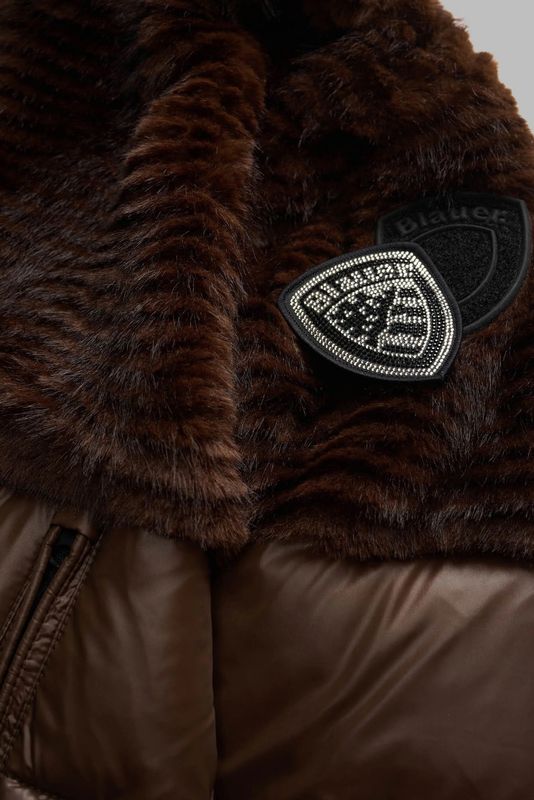 BLAUER DAUNENJACKE FANEVIL
