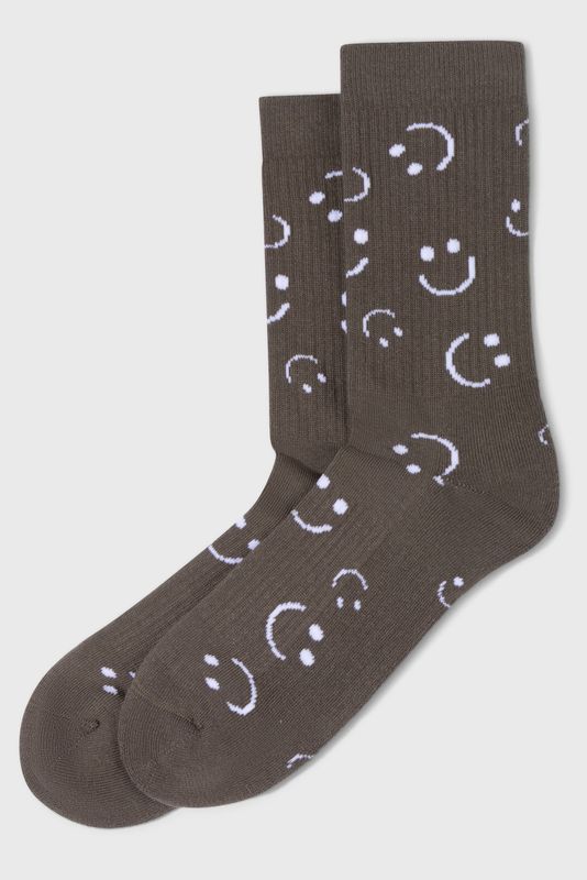 10 DAYS SOCKS SMILEY
