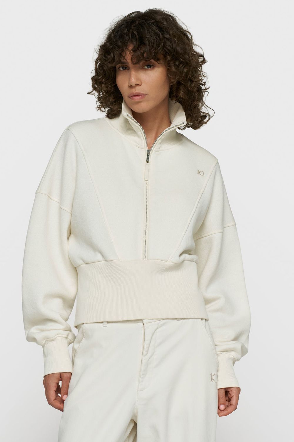 10 DAYS ZIP-SWEATER