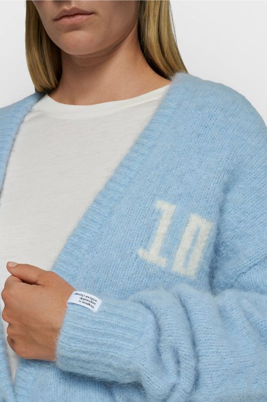 10 DAYS HAIRY KNIT CARDIGAN