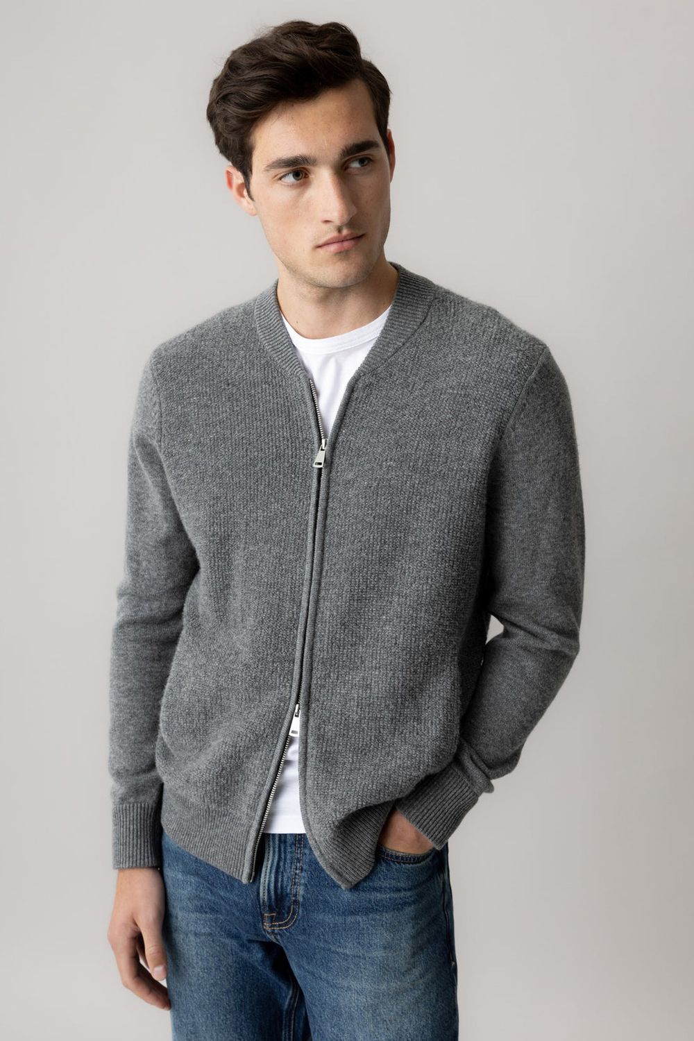MOS MOSH CARDIGAN MMGRYAN
