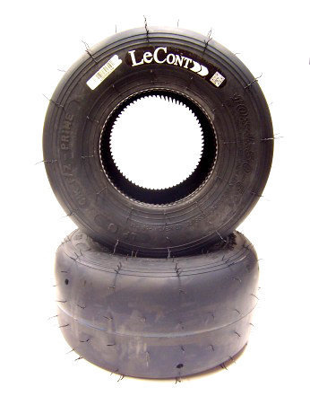 LeCont 4.5 White LP CIK F/Z Prime Kart Tire