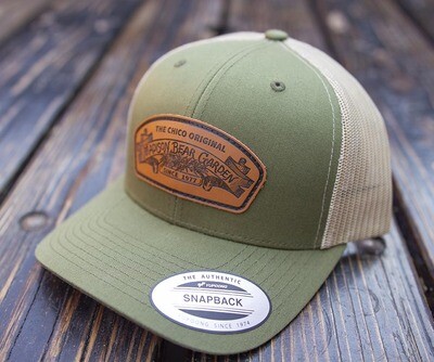 Trucker Snapback Hat Green