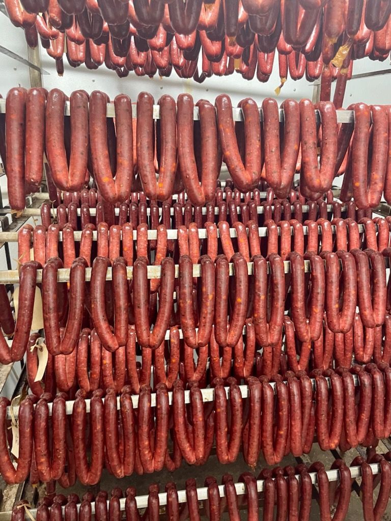 Beef Stick with Jalapeños and Cheese