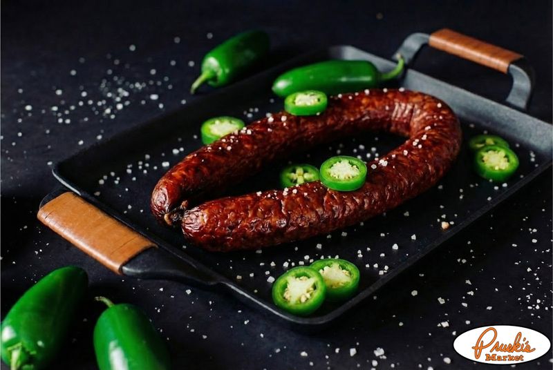 Dried Sausage Jalapeño - 6 Rings