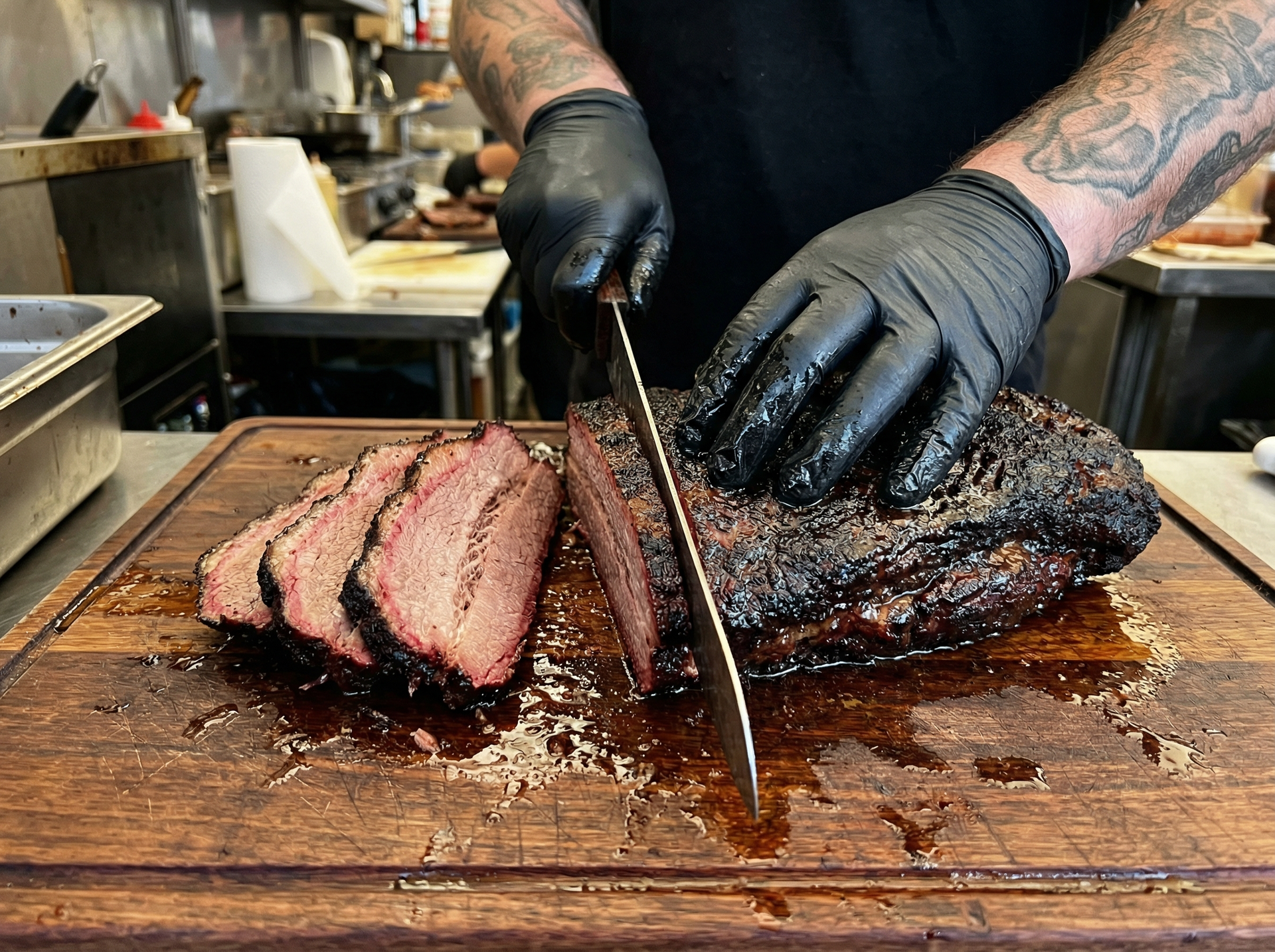 Texas Smoked, Fully Cooked Beef Brisket by the lb
