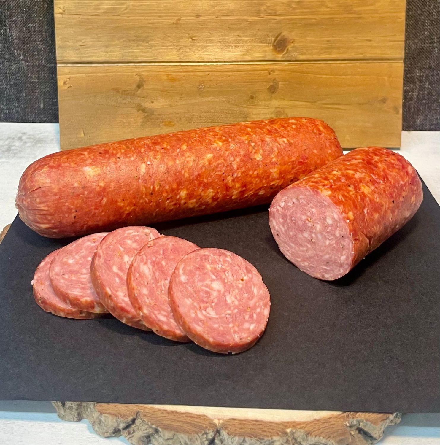 TWO PORK & BEEF SUMMER SAUSAGE