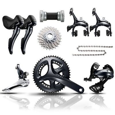 Shimano Sora R3000 groupset for rim brake or disc brake Shimano Sora R3000 groupset for rim brake or disc brake