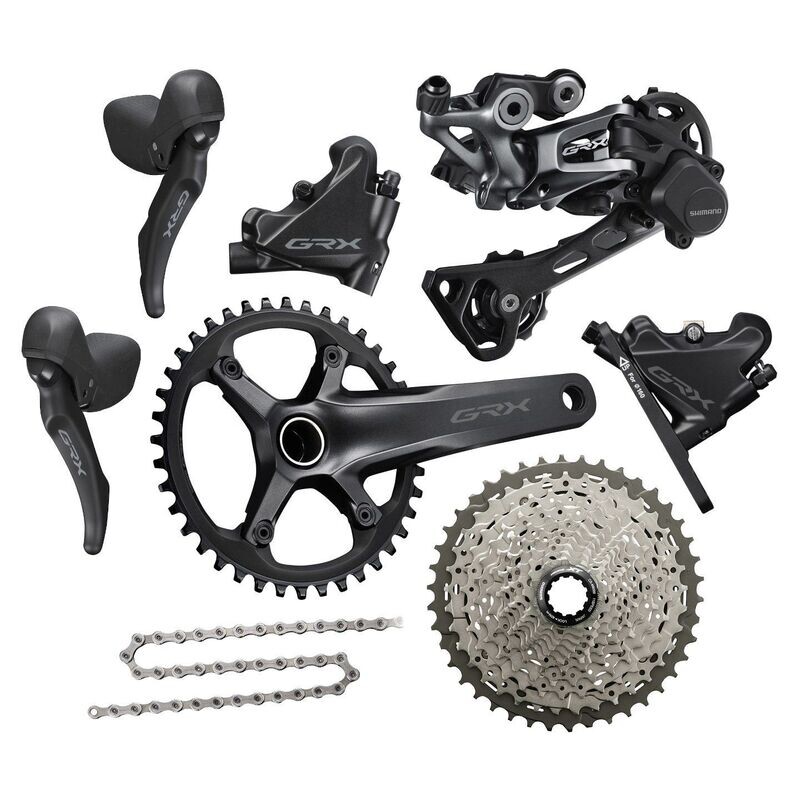 Shimano GRX RX600 Gravel Groupset - 1x11 Speed wide ratio