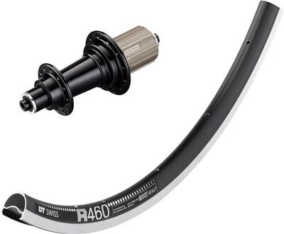 DT Swiss R460 700c rim with Bitex RAR12 hubs. For rim brake and Quick release axle.