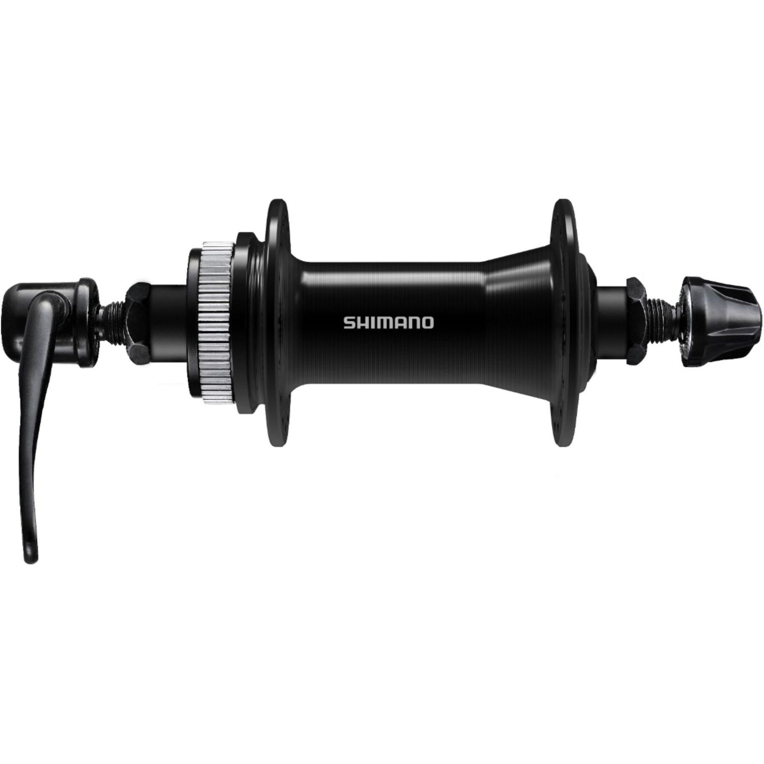 DT Swiss R470 rim with Shimano Cues QC400 hubs (Deore M6000 standard).