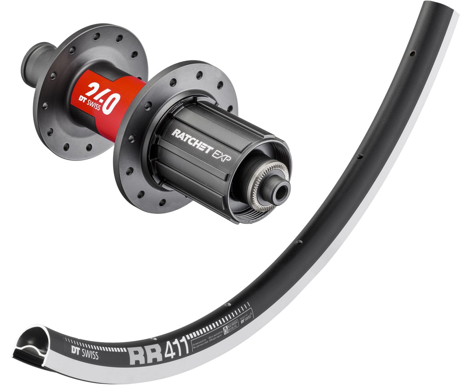 DT Swiss RR 411 700c rim with DT Swiss 240 hubs. For rim brake and Quick release axle. SHIMANO