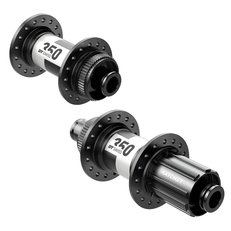 350 Classic rear disc Centre-Lock hub set. 12x100mm and 12x142mm.
