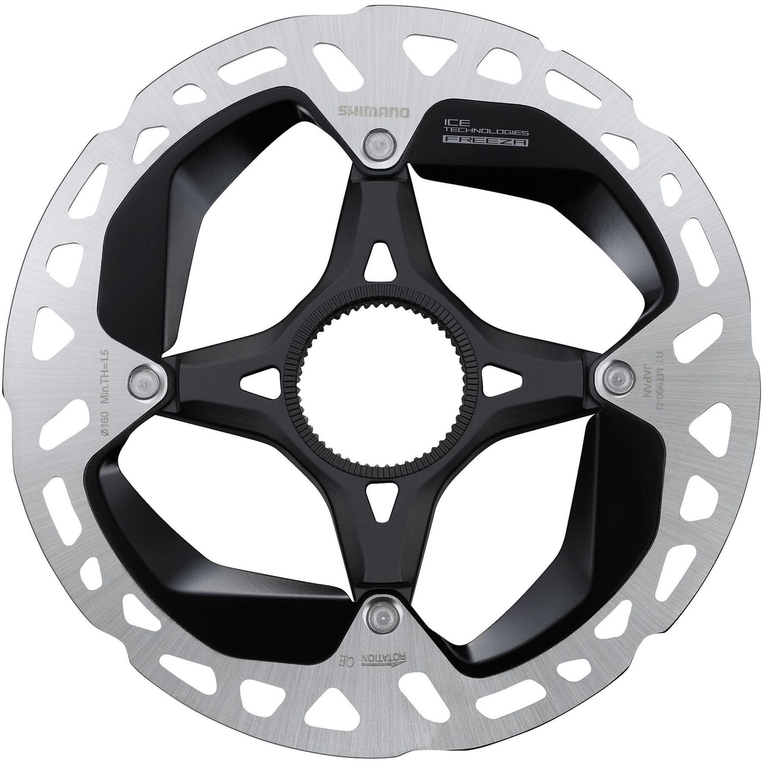 XTR RT-MT900 disc rotor with internal lockring, Ice Tech FREEZA