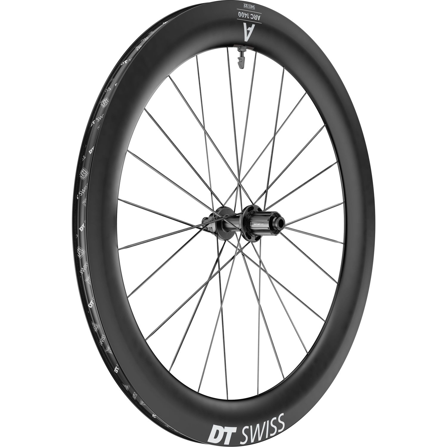 DT SWISS ARC 1400クリンチャータイヤ DT Swiss ARC 1400 DICUT disc brake wheelset, carbon clincher *New