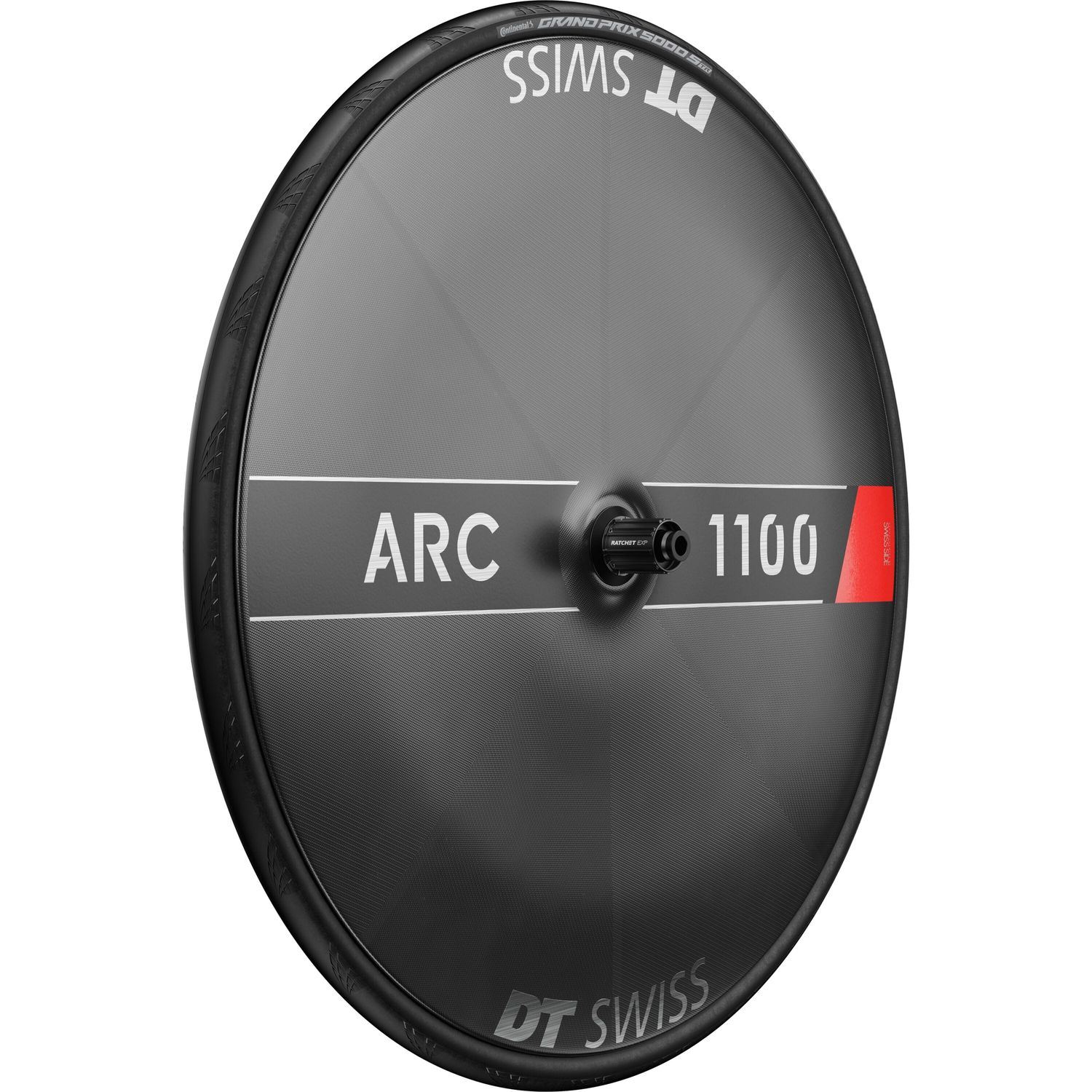 *New 2025 version* ARC 1100 DICUT disc, disc brake WTS, carbon clincher 20 mm rim, rear with tyre