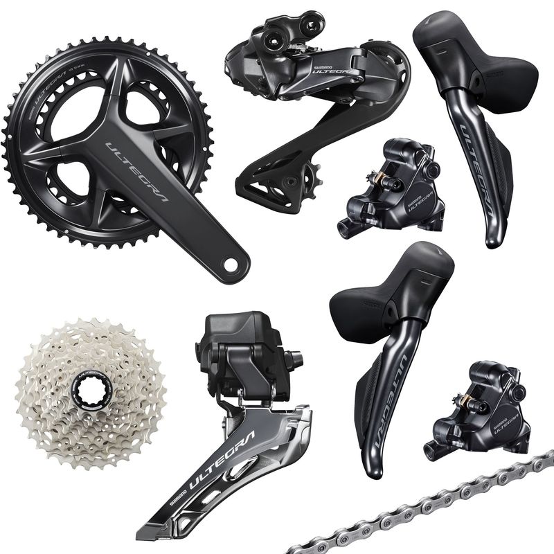 Shimano Ultegra R8170 Di2 Disc Brake Groupset - With Power Meter Option