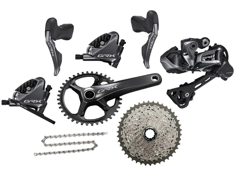 Shimano GRX RX815 Di2 Gravel Groupset - 1x11 Speed