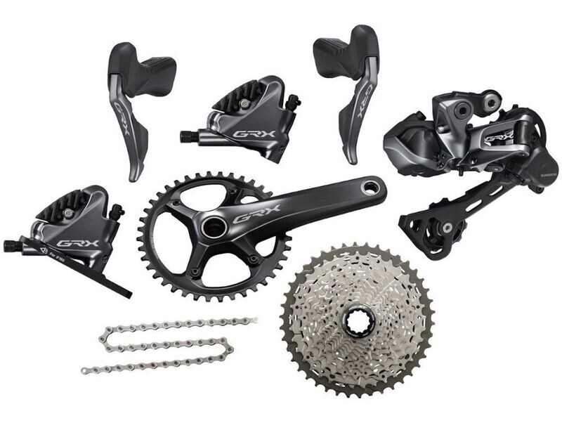 Shimano GRX RX815 Di2 Gravel Groupset - 1x11 Speed