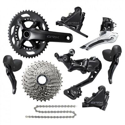 Shimano GRX RX400 コンポセット Shimano GRX RX400 Gravel Groupset - 2x10 Speed
