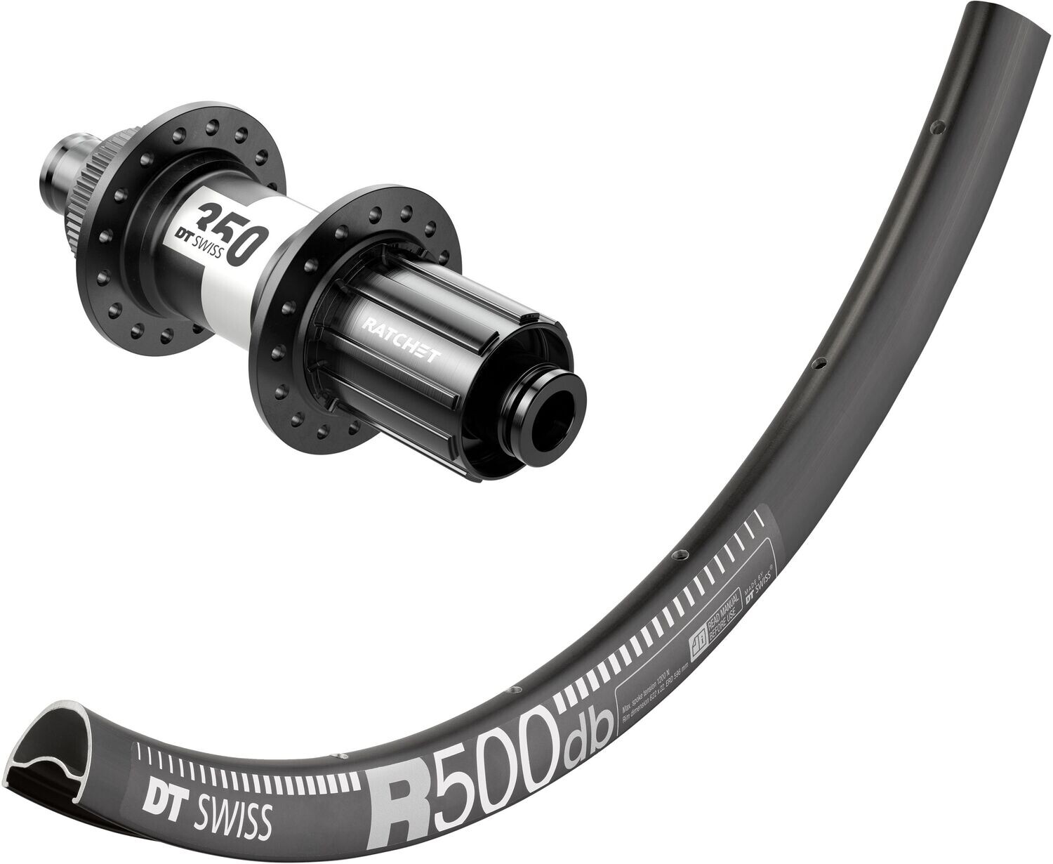 DT Swiss R 500 700c rim with DT Swiss 350 hubs. For disc brake and 12mm thru-axle or Quick release. SHIMANO Hyperglide and MicroSpline Freehub DT Swiss R 500 700c rim with DT Swiss 350 hubs. For disc brake and 12mm thru-axle or Quick release. SHIMANO Hyperglide and MicroSpline Freehub