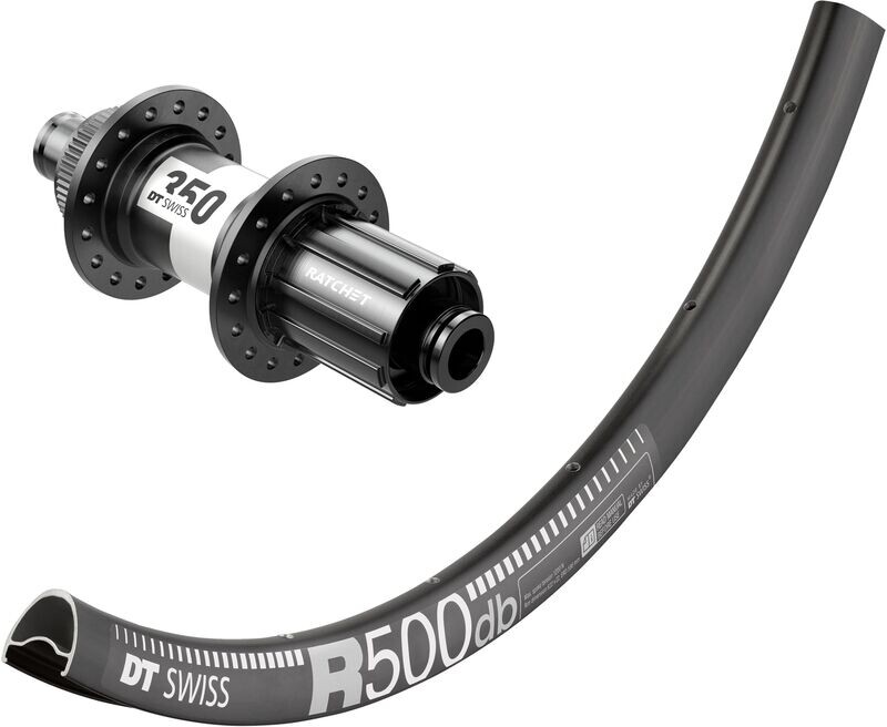 DT Swiss R 500 700c rim with DT Swiss 350 hubs. For disc brake and 12mm thru-axle or Quick release. SHIMANO Hyperglide and MicroSpline Freehub DT Swiss R 500 700c rim with DT Swiss 350 hubs. For disc brake and 12mm thru-axle or Quick release. SHIMANO Hyperglide and MicroSpline Freehub