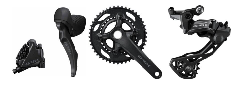 Shimano GRX RX610 Gravel Groupset - 2x12 Speed for Hyperglide cassette Shimano GRX RX610 Gravel Groupset - 2x12 Speed for Hyperglide cassette