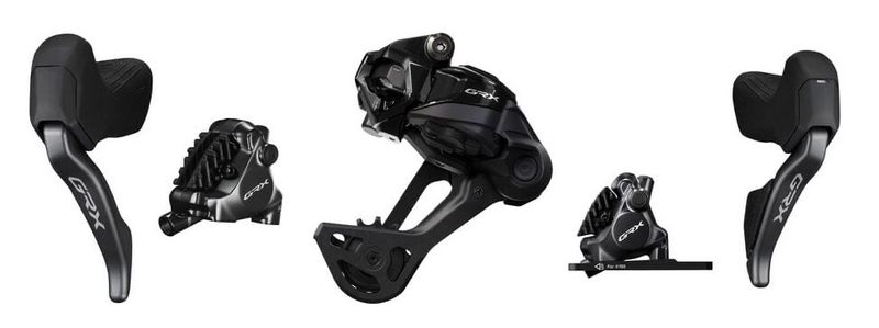 Shimano GRX RX827 Di2 Gravel Gear set- 1x12 Speed