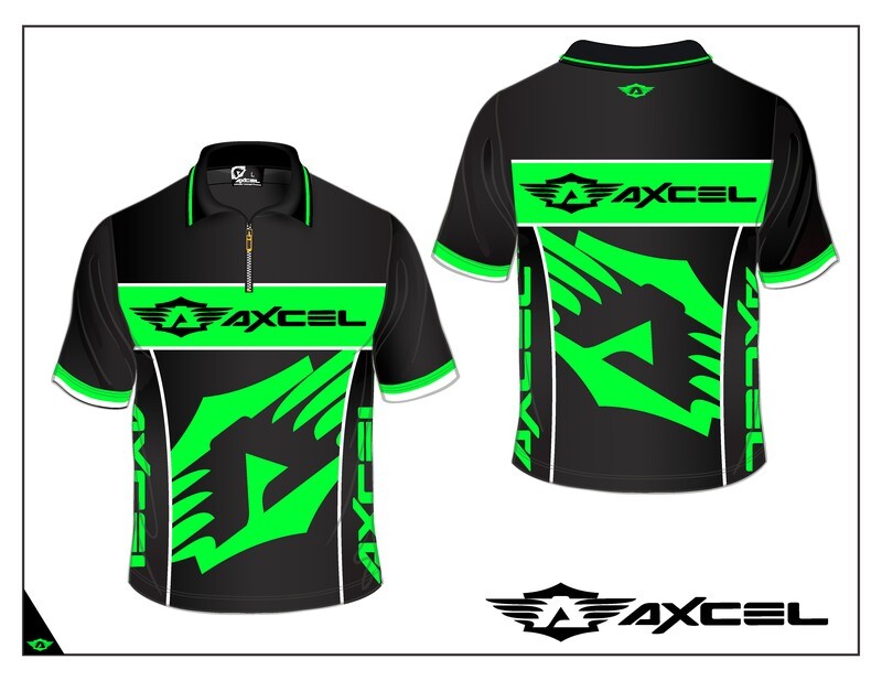 Axcel Quarter Zipper Polo