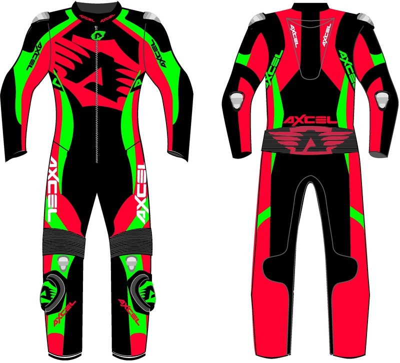 Axcel BRG Racing Leathers