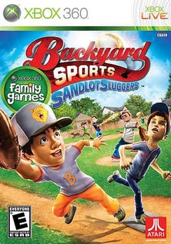 Backyard Sports Sandlot Sluggers - XBOX 360 - New