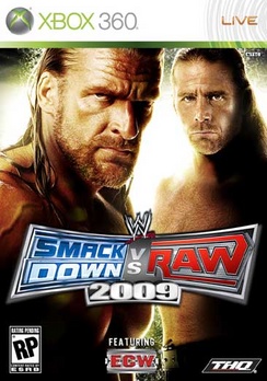 WWE Smackdown Vs Raw 09 - XBOX 360 - New