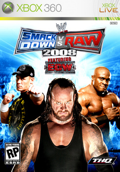 WWE Smackdown Vs Raw 2008 - XBOX 360 - New