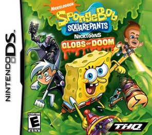 Spongebob Squarepants Nicktoons Globs Of Doom - DS - Used