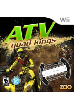 ATV Quad Kings With Wheel - Wii - Used