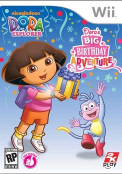 Dora The Explorer Doras Big Birthday Adventure - Wii - Used