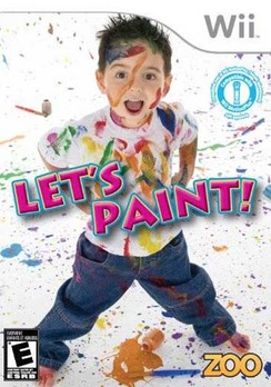 Lets Paint - Wii - Used