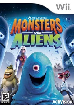 Monsters vs Aliens - Wii - Used