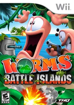 Worms Battle Island - Wii - Used