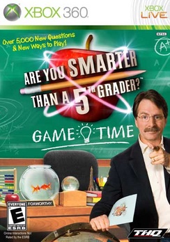 Are You Smarter Than A Fifth Grader Game Time - XBOX 360 - Used