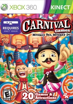 Carnival Games Monkey See Monkey Do - XBOX 360 - Used
