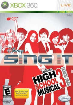 Disney Sing It High School Musical 3 Senior Year - XBOX 360 - Used